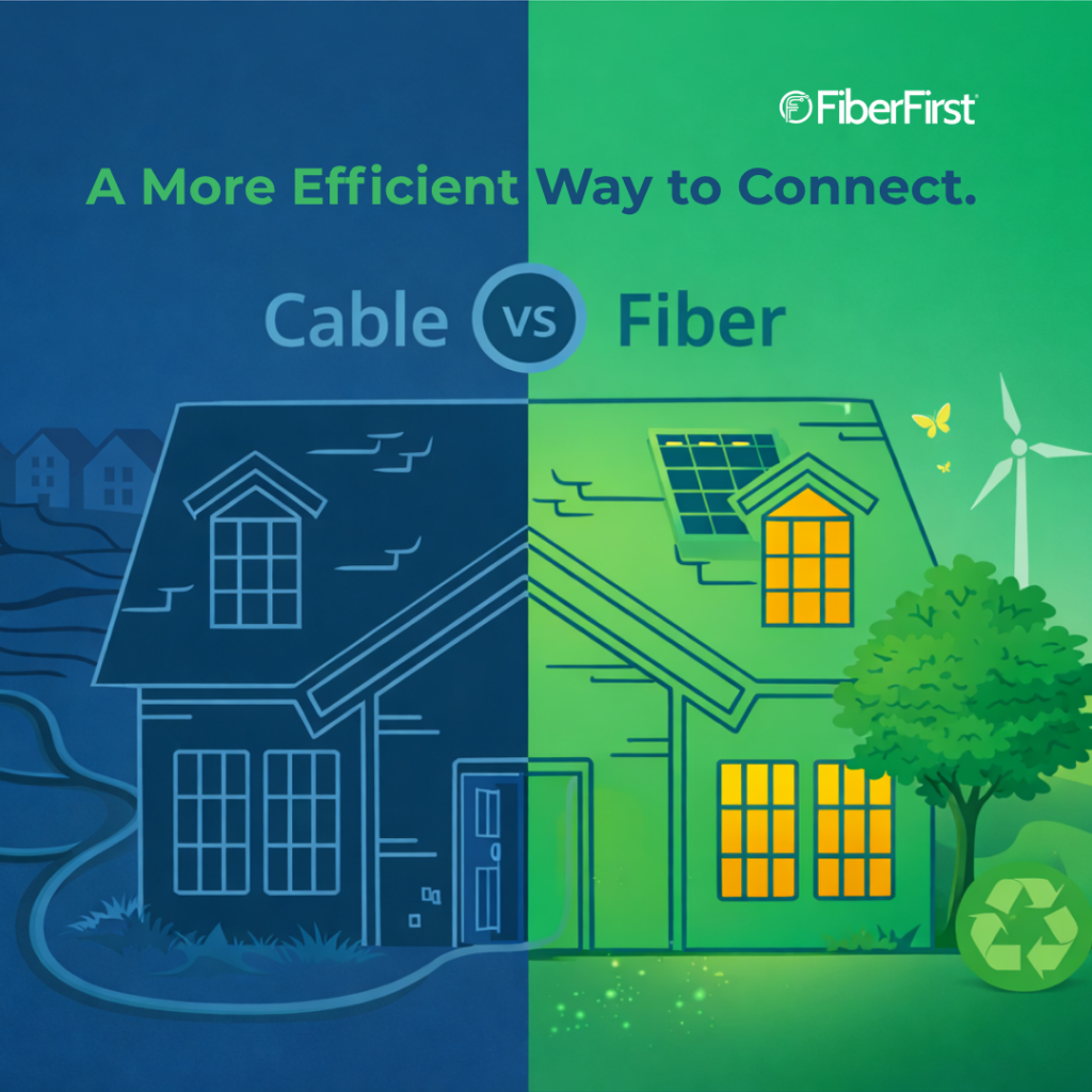 Fiber First How Fiber Internet Supports a More Sustainable Future - FiberFirst