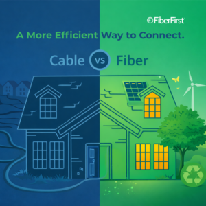 Fiber internet sustainable future